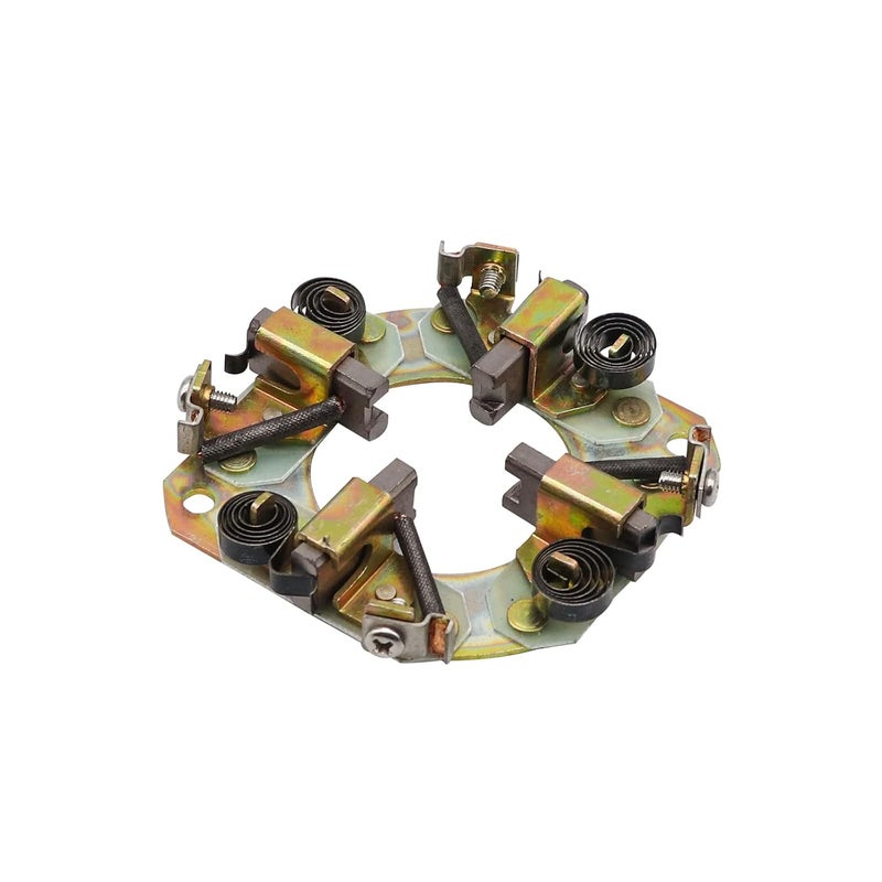 Drive-up Golf Cart Motor Brush Holder Plate with Springs for Club Car EZGO Yamaha Models Hitachi Starter Generator Brush Repair Kit - Image 2